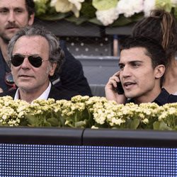 José Coronado y Álex González en la final de Madrid Open 2015