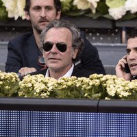 José Coronado y Álex González en la final de Madrid Open 2015