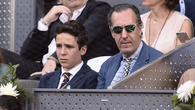 Jaime de Marichalar y Froilán en la final de Madrid Open 2015