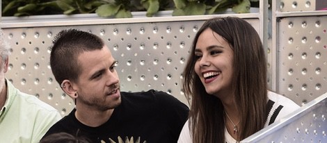 Cristina Pedroche y David Muñoz en la final del Madrid Open 2015