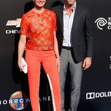 Faith Hill y Tim McGraw en el estreno de Tomorrowland' en Anaheim