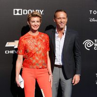 Faith Hill y Tim McGraw en el estreno de Tomorrowland' en Anaheim