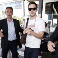 Nicholas Hoult a su llegada al Festival de Cannes 2015