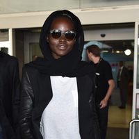 Lupita Nyong'o a su llegada al Festival de Cannes 2015