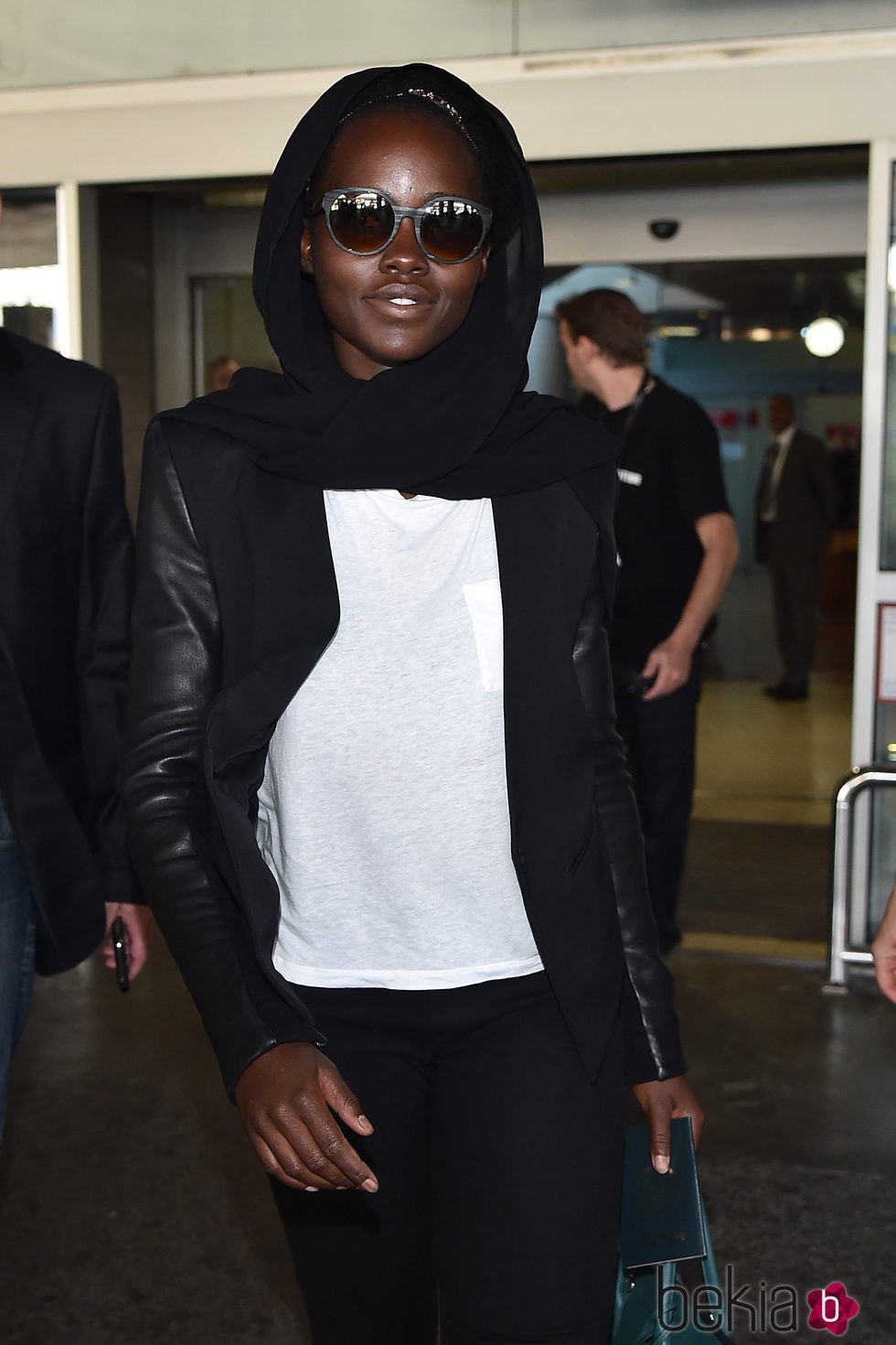 Lupita Nyong'o a su llegada al Festival de Cannes 2015