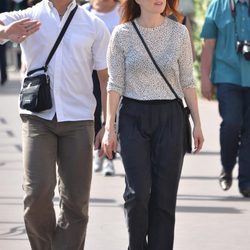 Julianne Moore a su llegada al Festival de Cannes 2015