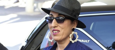 Rossy de Palma a su llegada al Festival de Cannes 2015