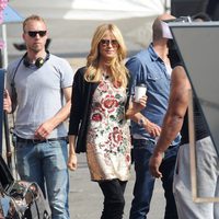 Heidi Klum durante las grabaciones de 'Germany's next top model' en Los Angeles