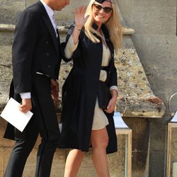 Emma Bunton llega a la boda de Geri Halliwell