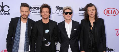 Liam Payne, Louis Tomlinson, Niall Horan y Harry Styles en los Billboard Music Awards 2015