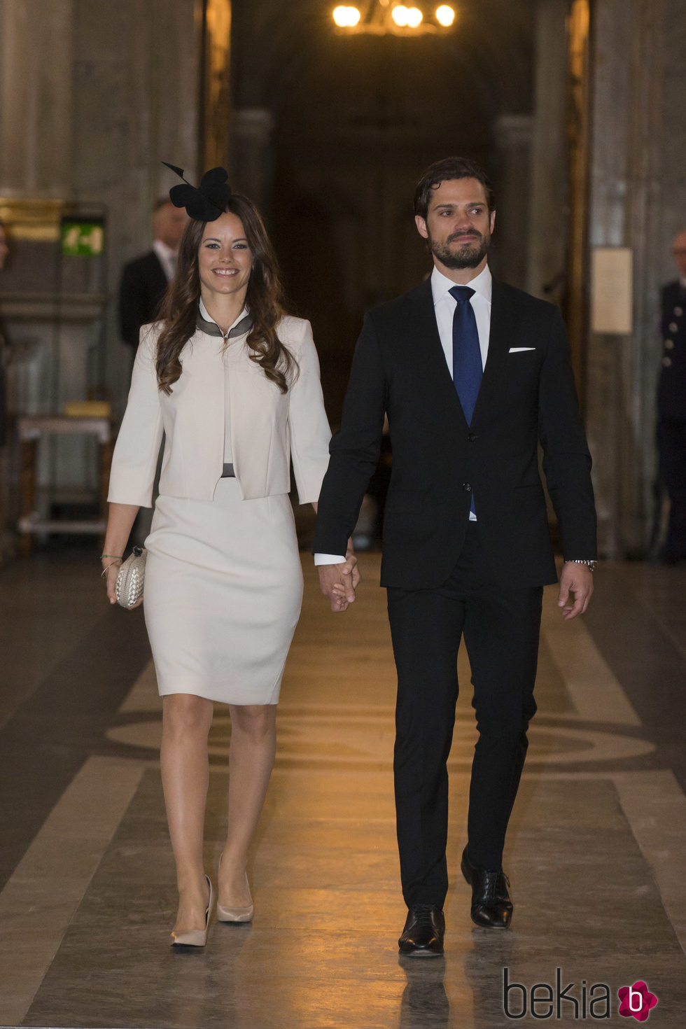 Carlos Felipe de Suecia y Sofia Hellvist en la lectura de sus amonestaciones prenupciales