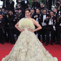 Sonam Kapoorse en el estreno de 'Inside Out' en Cannes 2015