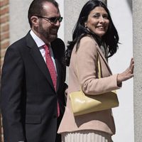 Jesús Ortiz y Ana Togores en la Primera Comunión de la Princesa Leonor