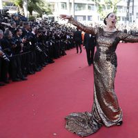 Rossy de Palma en la premiere de 'Youth' en el Festival de Cannes 2015