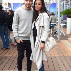 Liam Payne con su novia Sophia Smith en el Grand Prix de Mónaco 2015