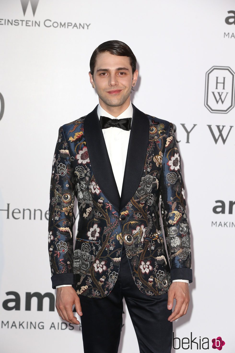 Xavier Dolan en la gala amfAR del Festival de Cannes 2015