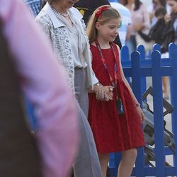 La Reina Sofía y la Infanta Sofía en el Circo del Sol