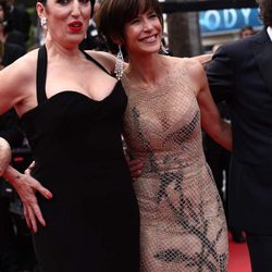 Rossy de Palma y Sophie Marceau en la clausura del Festival de Cannes 2015