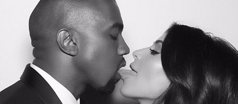 Foto de boda de Kim Kardashian y Kanye West