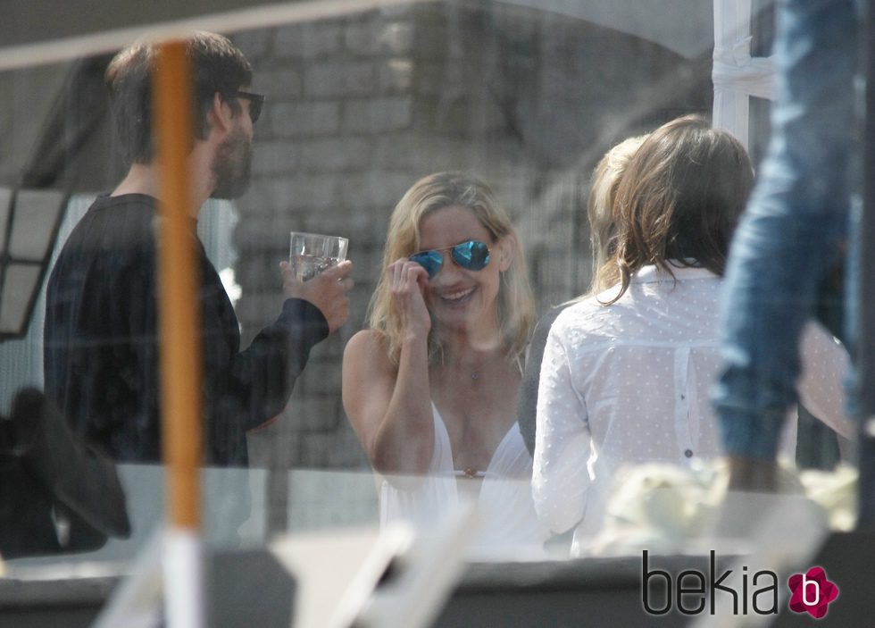 Kate Hudson en la fiesta del Memorial Day 2015 de Joel Silver