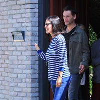 Courteney Cox y Johnny McDaid en la fiesta del Memorial Day 2015 de Joel Silver