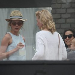 Diane Kruger y January Jones en la fiesta del Memorial Day 2015 de Joel Silver