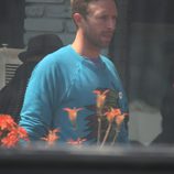 Chris Martin en la fiesta del Memorial Day 2015 de Joel Silver