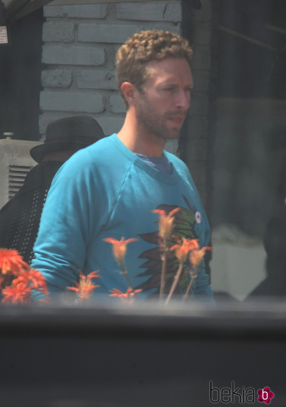 Chris Martin en la fiesta del Memorial Day 2015 de Joel Silver