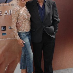 Vicente Aranda junto a una de sus musas, Victoria Abril