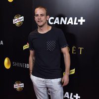 Álex Casademunt en el estreno del documental 'Pacha, el arquitecto de la noche'