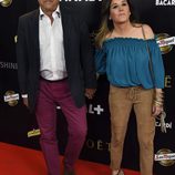 Jaime Martínez-Bordiu y Marta Fernández en el estreno del documental 'Pacha, el arquitecto de la noche'