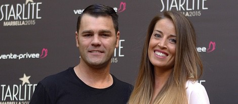 Fonsi Nieto y Marta Castro en la presentación de la Gala Starlite 2015