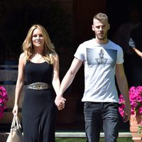 Edurne y David De Gea pasean por Madrid tras Eurovisión 2015