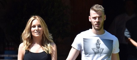 Edurne y David De Gea pasean por Madrid tras Eurovisión 2015