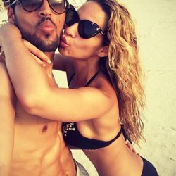 Tamara Gorro y Ezequiel Garay, de vacaciones en Dubai