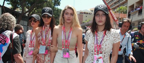 Kendall Jenner y Gigi Hadid en el Grand Prix de Mónaco 