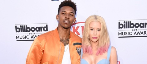 Iggy Azalea y Nick Young en los Billboard Music Awards 2015