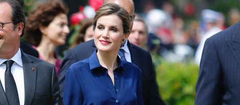 La Reina Letizia visita la exposición 'Velázquez y el triunfo de la pintura española' en París