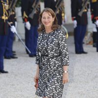 Ségolène Royal en la cena de gala en honor a los Reyes Felipe y Letizia en El Elíseo