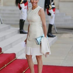 Inés Sastre en la cena de gala en honor a los Reyes Felipe y Letizia en El Elíseo