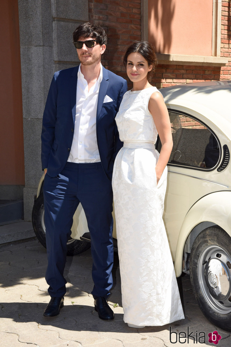 Marta Torné y Roger Gual el día de su boda