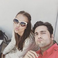 Paula Echevarría y David Bustamante se ponen besucones