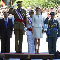 Los Reyes Felipe y Letizia en su primer Día de las Fuerzas Armadas como Reyes de España