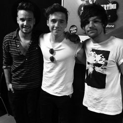 Liam Payne, Brooklyn Beckham y Louis Tomlinson en el Capital FM Summertime Ball