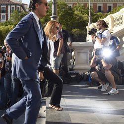 Jaime de Marichalar en el funeral de Kardam de Bulgaria