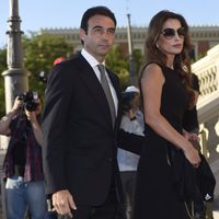 Enrique Ponce y Paloma Cuevas en el funeral de Kardam de Bulgaria