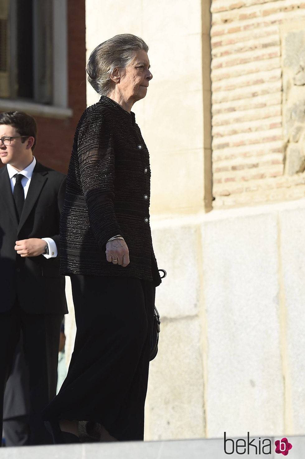 Irene de Grecia en el funeral de Kardam de Bulgaria