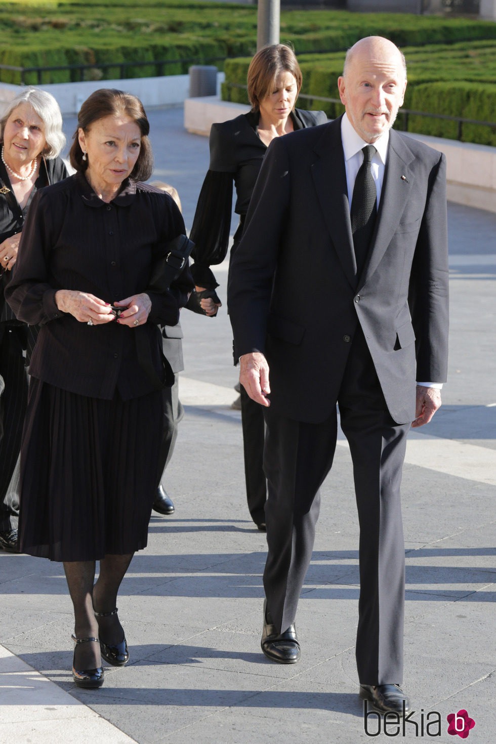 Los Reyes de Bulgaria en el funeral de su hijo Kardam de Bulgaria