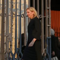 La Infanta Cristina en el funeral de Kardam de Bulgaria