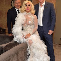 Tony Bennett, Lady Gaga y el Príncipe Harry